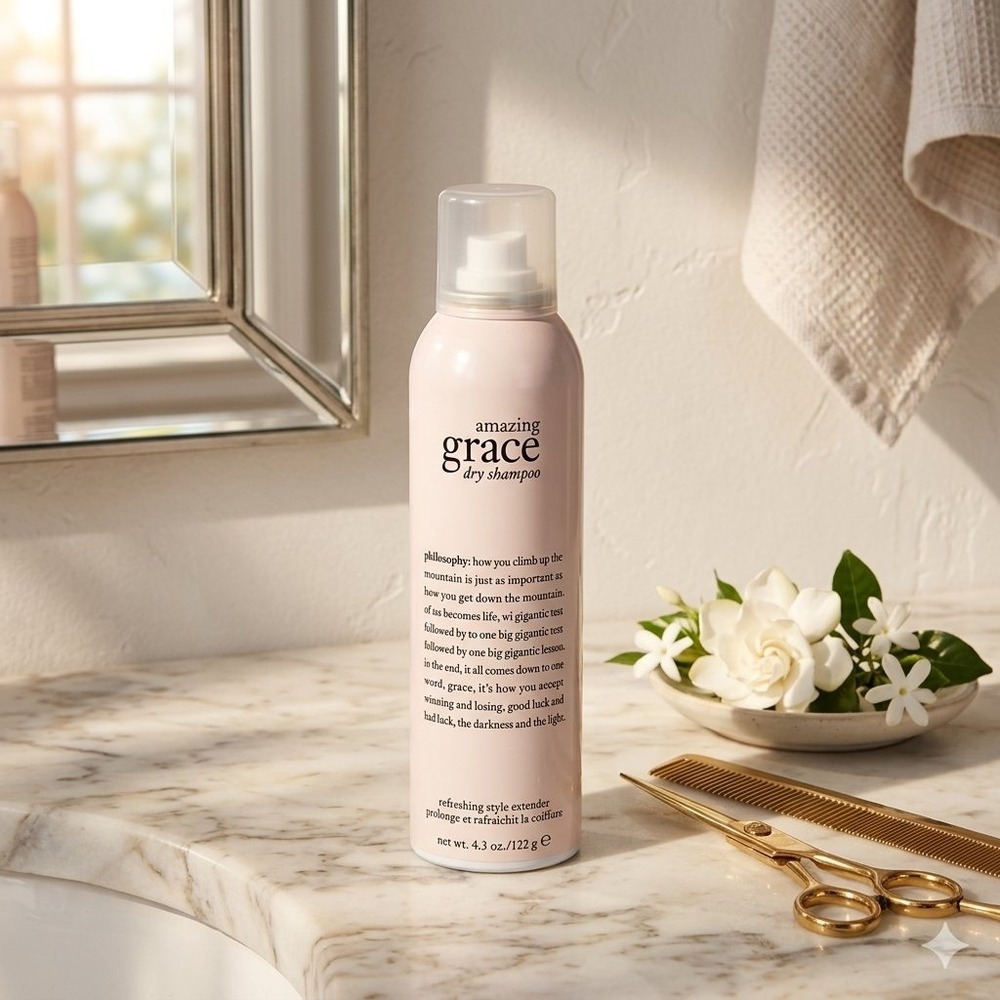 Philosophy Dry Shampoo 4.3oz New Amazing Grace Style Extender SEALED